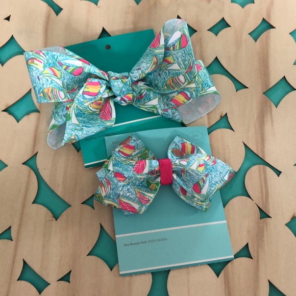 Lilly Pulitzer Other - Big & Little Sister Set of Lilly Pulitzer RRR Bows